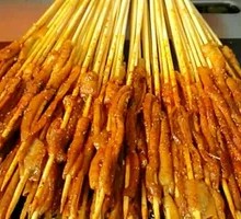 Sizzling Duck Intestines