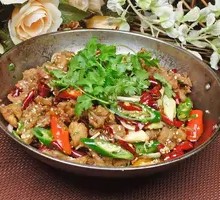 Spicy Pork Ribs in Dry Pot