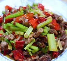Spicy Pepper Chicken Offal