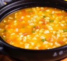 Crab Roe Tofu