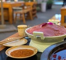 Sliced Pork Kidney with Big Knife