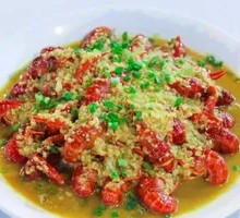 Stir-Fried Garlic Lobster