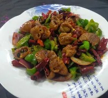 Dry-Fried Pork Intestines