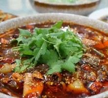 Spicy Blood Sausage with Mixed Ingredients