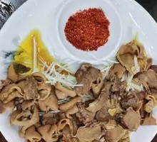 Braised Pork Liver, Tendon and Intestine