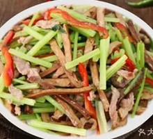 Fried Tofu with Shredded Pork