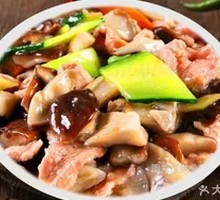Stir-Fried Pork with Mushrooms