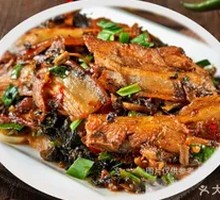 Salted Vegetable Stir-fried Pork Belly