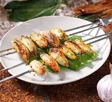 Garlic Charcoal Grilled Meat