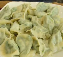 Corn Mushroom Pork Dumplings