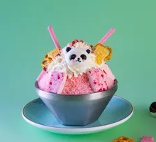 Strawberry Yogurt Snow Ice