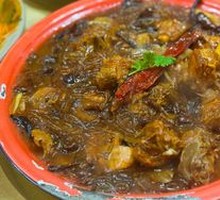 Chicken Stewed with Mushrooms
