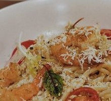 Garlic Shrimp Pasta