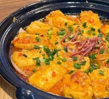 Garlic Ham Braised Tofu