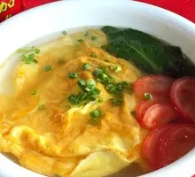 Vegetable Egg Soup