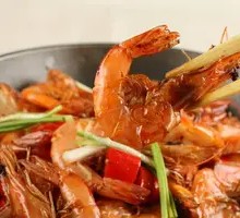 Dry-Fried Prawn