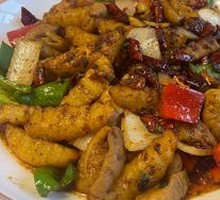Spicy Pork Intestines Stir-fry