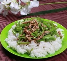 Celery and Shredded Pork