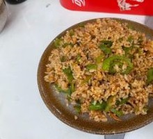 青椒肉丝炒饭