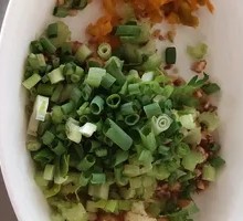 Cilantro Tofu Dish