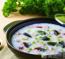 Century Egg and Pork Porridge