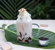 Azure Orchid Latte