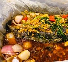 Garlic Flavored Grilled Fish