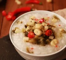 Snow菜 Bamboo Shoot Rice Porridge