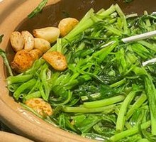 Traditional Shrimp Paste Stir-fried Water Spinach