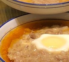 Minced Meat Steamed Egg