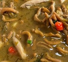 Duck Intestine Hot Pot