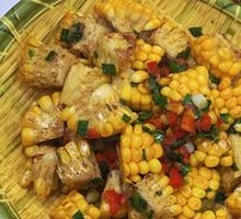 Salted Corn with Pepper