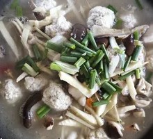 Tofu Meatball Pig Stomach Hot Pot