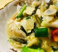 Salted Pork with Winter Bamboo Shoots