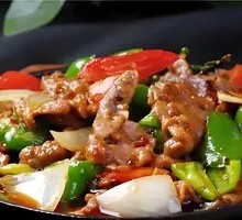 Grilled Beef on Iron Plate