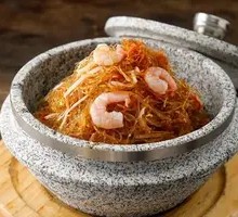 Braised Scallop and Vermicelli Stir-fry