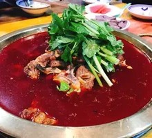 Beef Bone Simmered Red Oil Pot