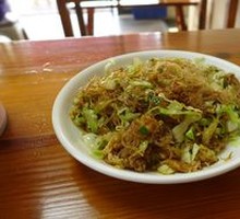 Stir-Fried Noodles with Meatballs
