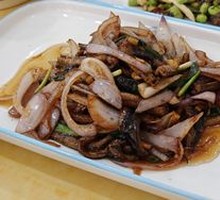 Stir-fried Eel with Onion