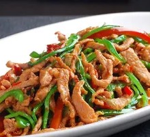 Bell Pepper and Shredded Pork