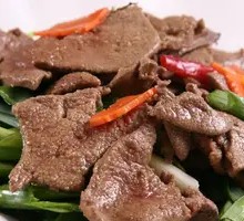 Stir-fried Pig Liver with Garlic