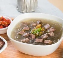 Beef and Tofu Skin Noodle Soup