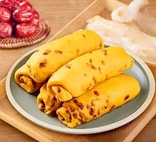 南瓜红豆卷