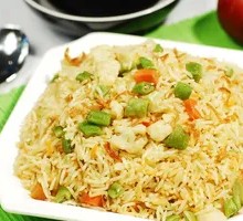 Shredded Pork with Pickled Mustard Greens Fried Rice