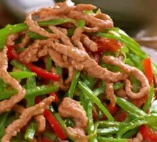 Green Pepper Shredded Pork Rice