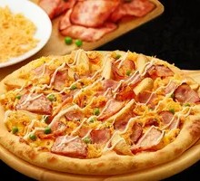 Bacon-loaded Meaty Potato Pizza