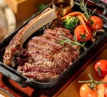 Kiln-Roasted Tomahawk Steak