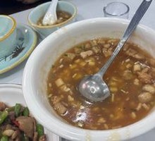 Pork Lard Crumbs Tofu Soup