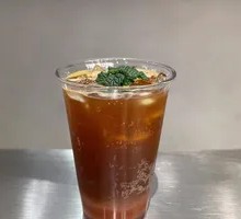 Watermelon Peach Americano