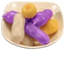 Korean Kiss Finger Rice Cake with Fillings